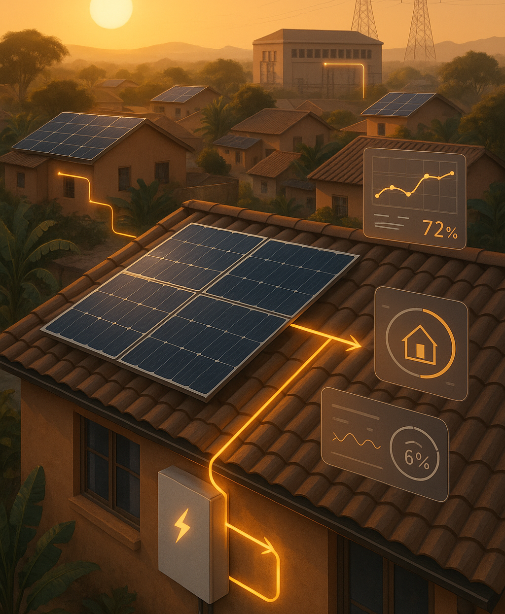 Grid optimization visualization